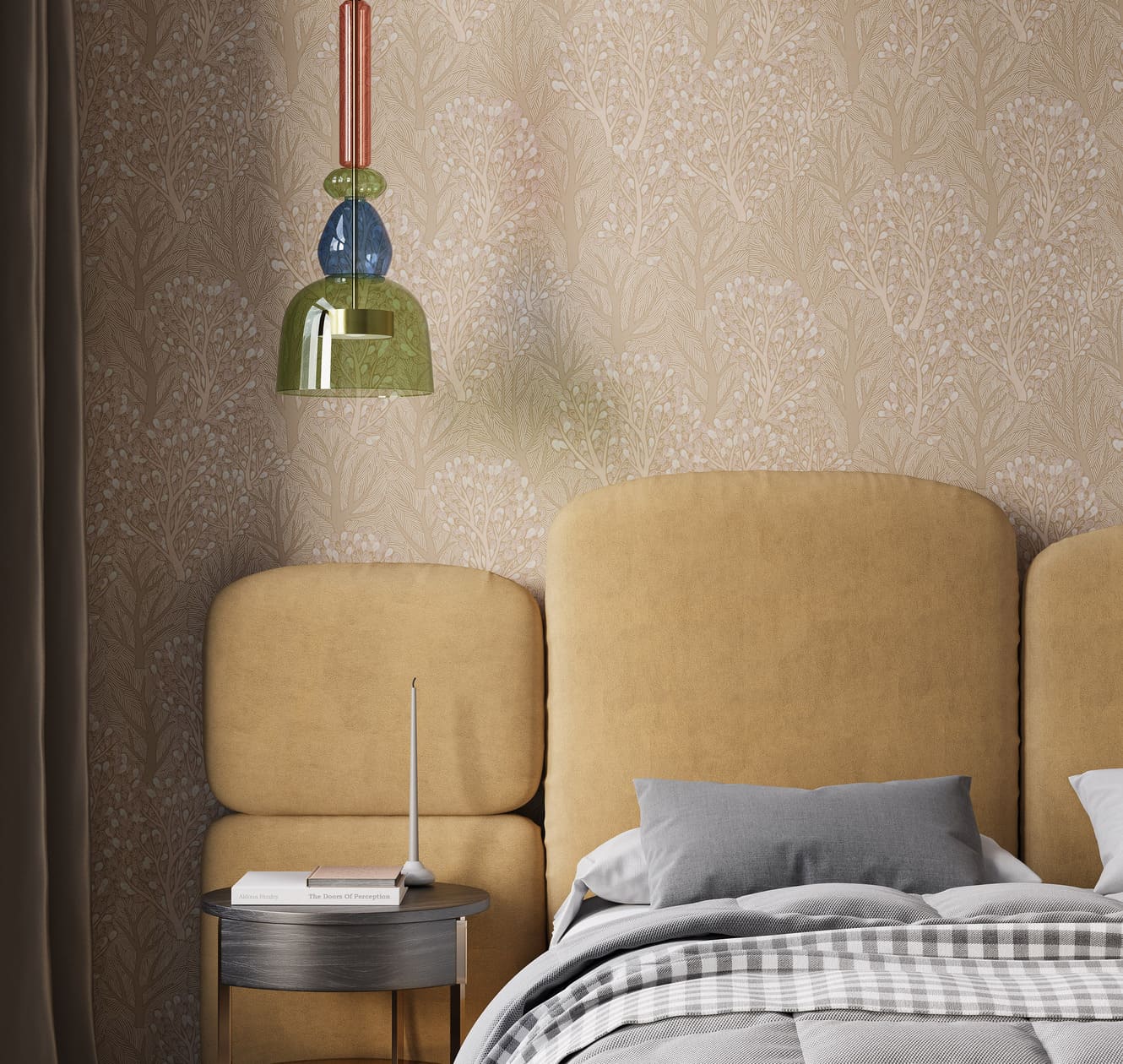 Обои Luna Круиз Подводный лес CRZ5 002 10,05×1 фото в интерьере